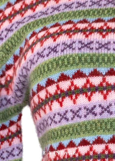 莓紅針織序曲針織外套7