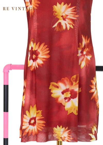 烈日向日葵細肩帶洋裝4