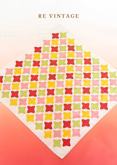 星星糖果棉質絲巾1