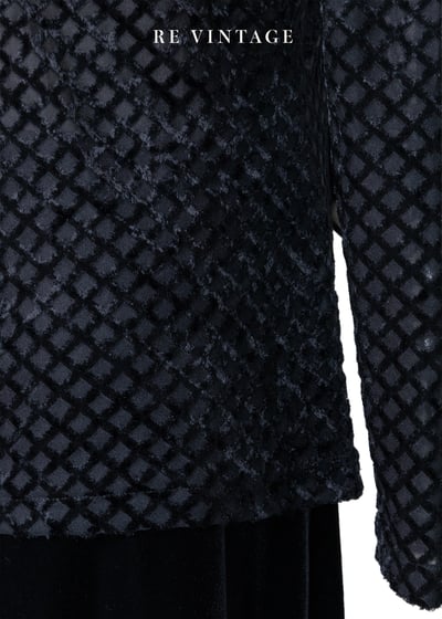 黑玫瑰花園圍籬透膚上衣7