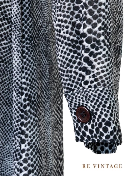 冷調蛇影之夜長版洋裝16