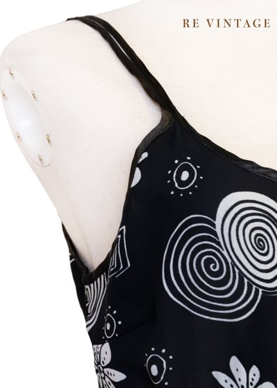 視覺迷宮圖騰細肩帶洋裝5