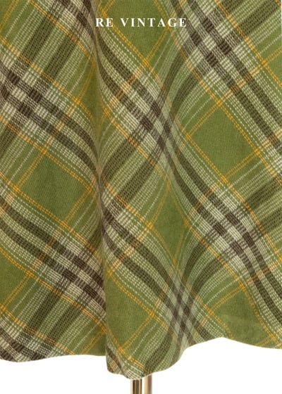 森林木質調香氣菱格紋短裙（25"）8