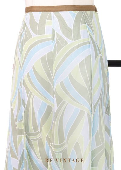 草野微風交疊印花雪房裙（25"）3