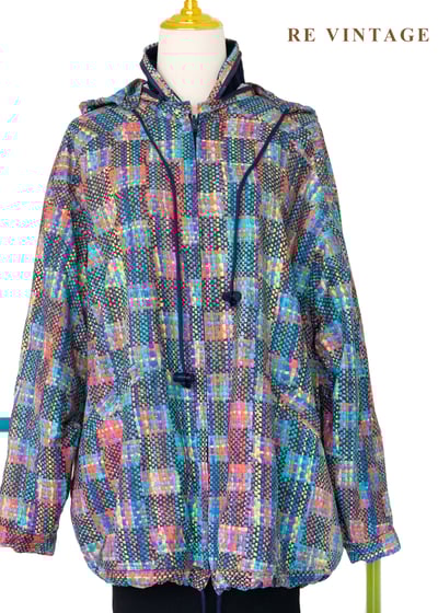 城市探險家 - 彩虹仿編織雙面外套10