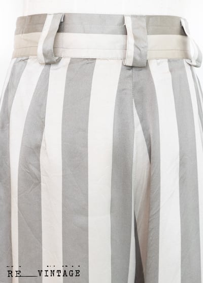 『法國寶物』全絲質線條五分短褲4