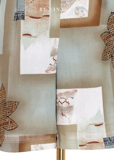 茶影拼圖天堂高腰短褲（28-32"）3