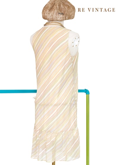 檸檬口味甜甜雪紡洋裝6