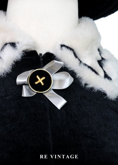 雪白公主復古少女歌德洋裝8