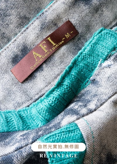 薄荷水墨灰色暈染美褲 (28")13