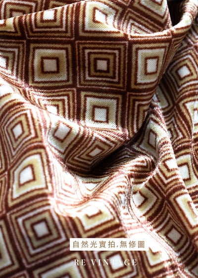 萬花筒菱格紋絨布短裙（26"）10