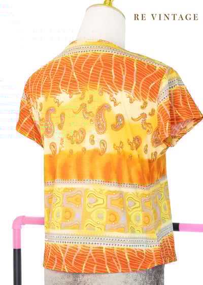 亮橘色變形蟲蟲短袖上衣7