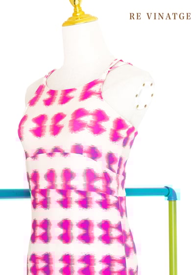 亮粉 Fortune cookie 彈性長版洋裝2