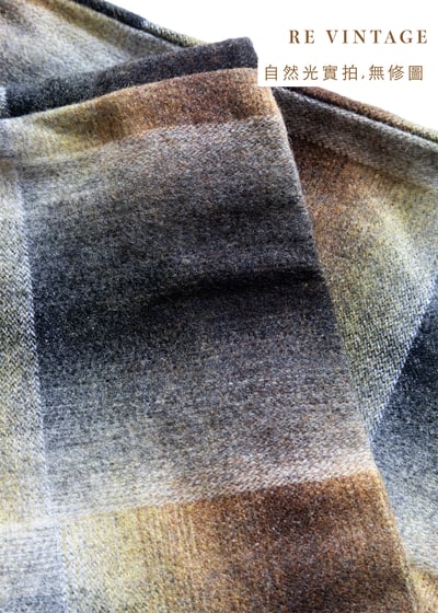 透著黃光の彩色玻璃毛呢裙裙（26"）9