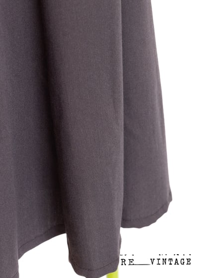 深灰色高腰繞頸One Day 洋裝11