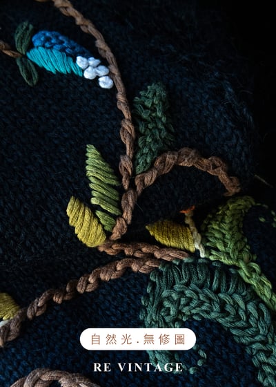 繁花盛開的邊境長版背心罩衫19