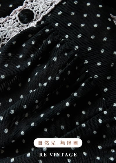 塞納河畔的夏日法式少女波點細肩帶背心12