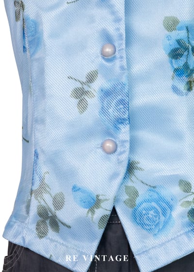 冰藍色の午後玫瑰小背心4