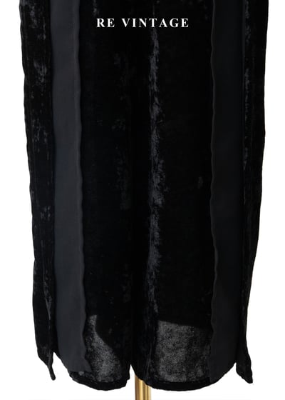 質感單品 - 奢華高雅的雙布料高腰寬褲（27"）4