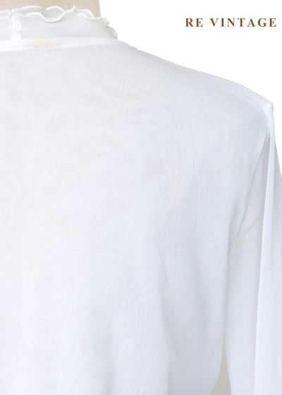 橘光亮片雪白精靈上衣10