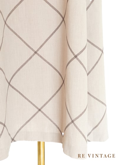 Boulder 菱格細肩帶長洋裝10