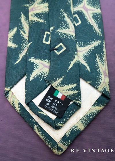 迷幻海星抽象圖騰領帶6