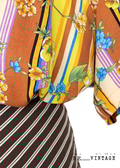 香蕉焦糖千層蛋糕夏日花花襯衫10