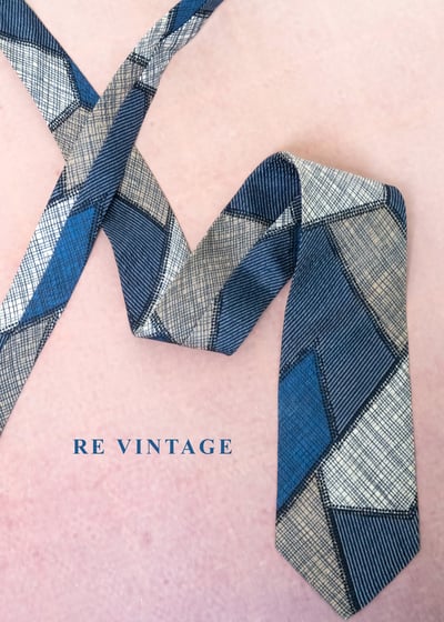 湛藍 - 時光拼圖領帶9