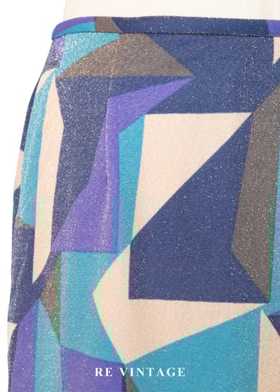 藍系碎片記憶及膝裙（25"）5