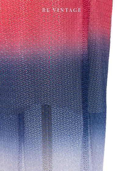 三色漸層超美的網狀布料長裙（24")8