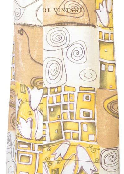 抽像城市對話藝術感長裙（25.5"）3