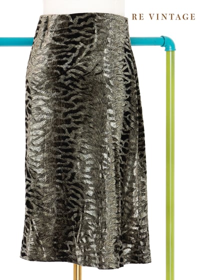 叢林裡閃亮的小虎絨布裙裙（26-30"）5