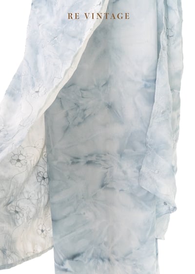 美國製 - 雲幕白花層層美裙（27-31"）5