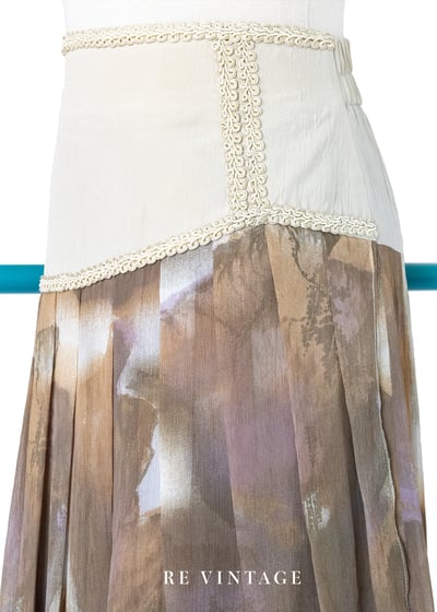 水墨暈染飄逸雪紡美裙（26"）5