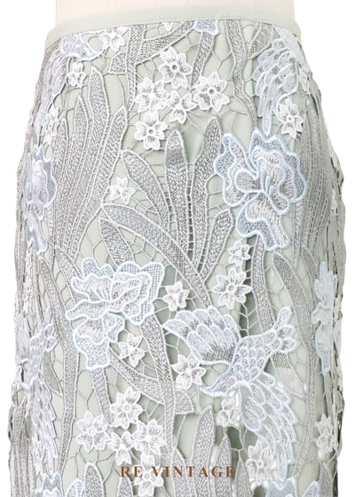 藍灰微光秘密花園及膝裙（～26"）3