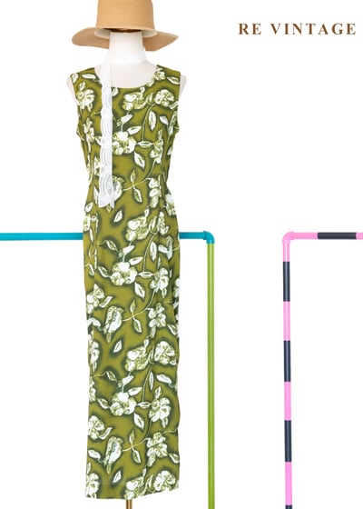 Forest Breeze 優雅的午後花園長洋裝1