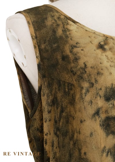 森林苔蘚渲染藝術洋裝6