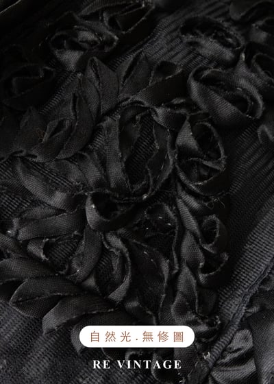 巴黎深夜的古典花雕緞帶刺繡飄逸長洋裝12