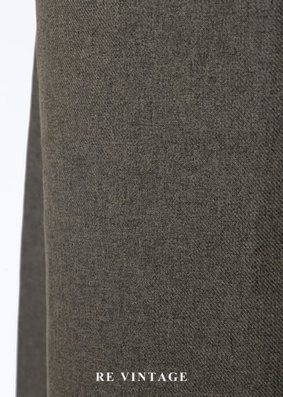 質感單品 - 抽繩領機能感森林綠長洋裝13