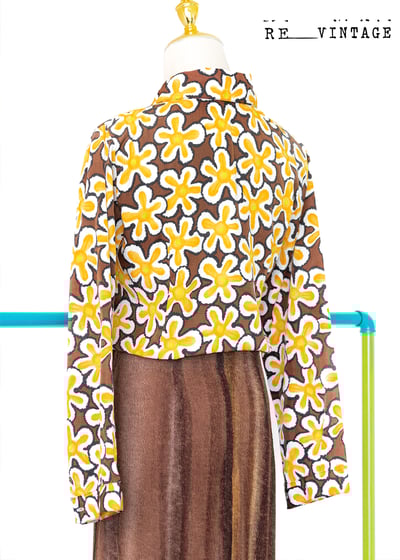 五葉黃花滿滿可愛襯衫5