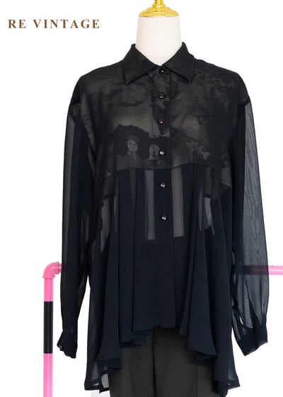 老電影透視的暗黑浪漫襯衫1