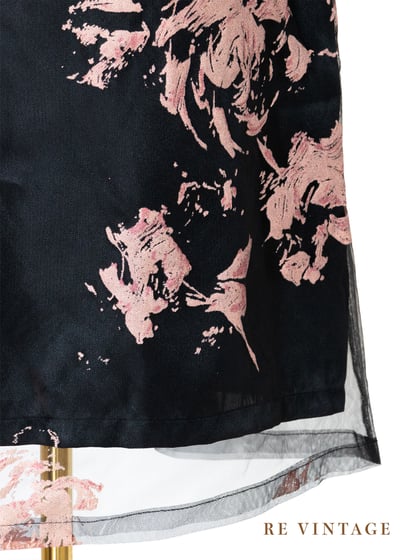 質感單品 - Pink Clouds 黑網紗美裙（28"）5