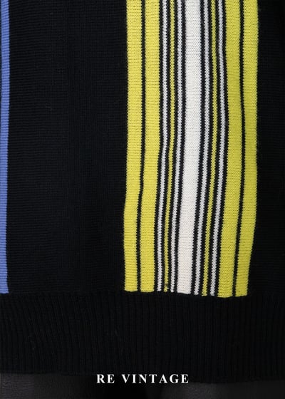 電波對決雙色直條紋針織上衣6