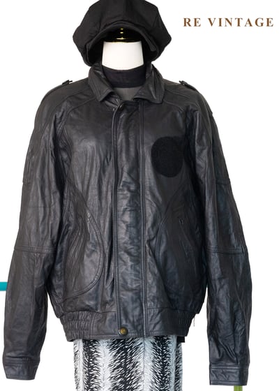 質感單品 - 牛皮夜行者皮革外套7