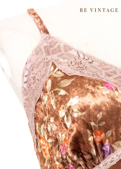 土星花園絨布細肩帶小背心4