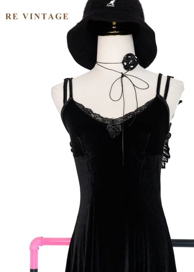 夜翼危險天使絨布洋裝5