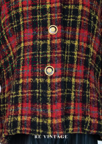 日本製 - 巴黎秋天明亮格紋西裝外套4