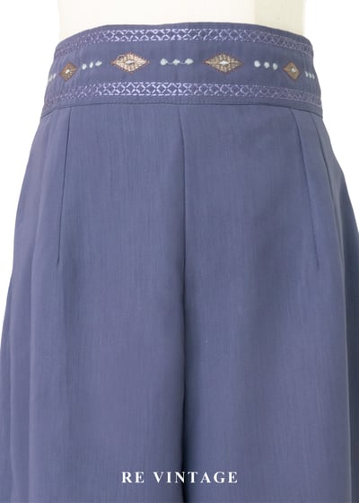 緹花星帶的軌跡高腰短褲（28"）3