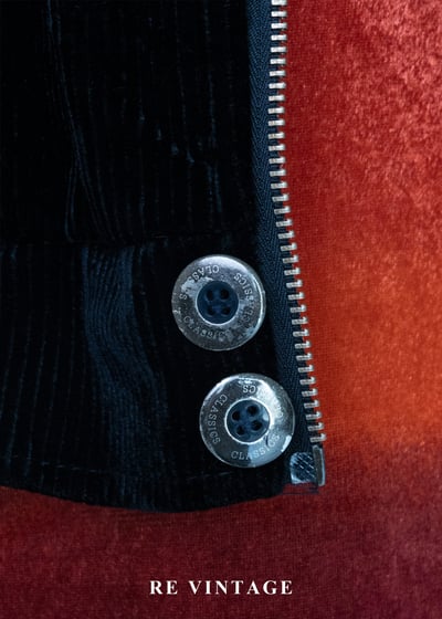 質感單品 - 直紋燈芯絨低調光澤夾克外套8