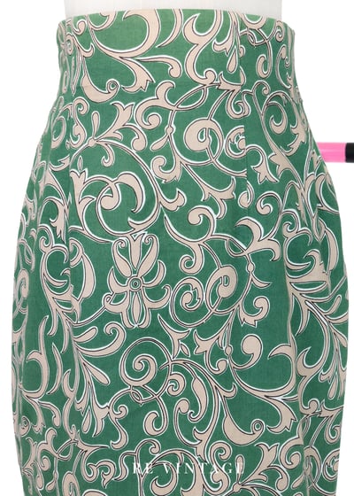 Elm Green 藤蔓高腰短裙（25"）3